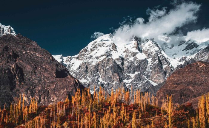Hunza Valley in Autumn