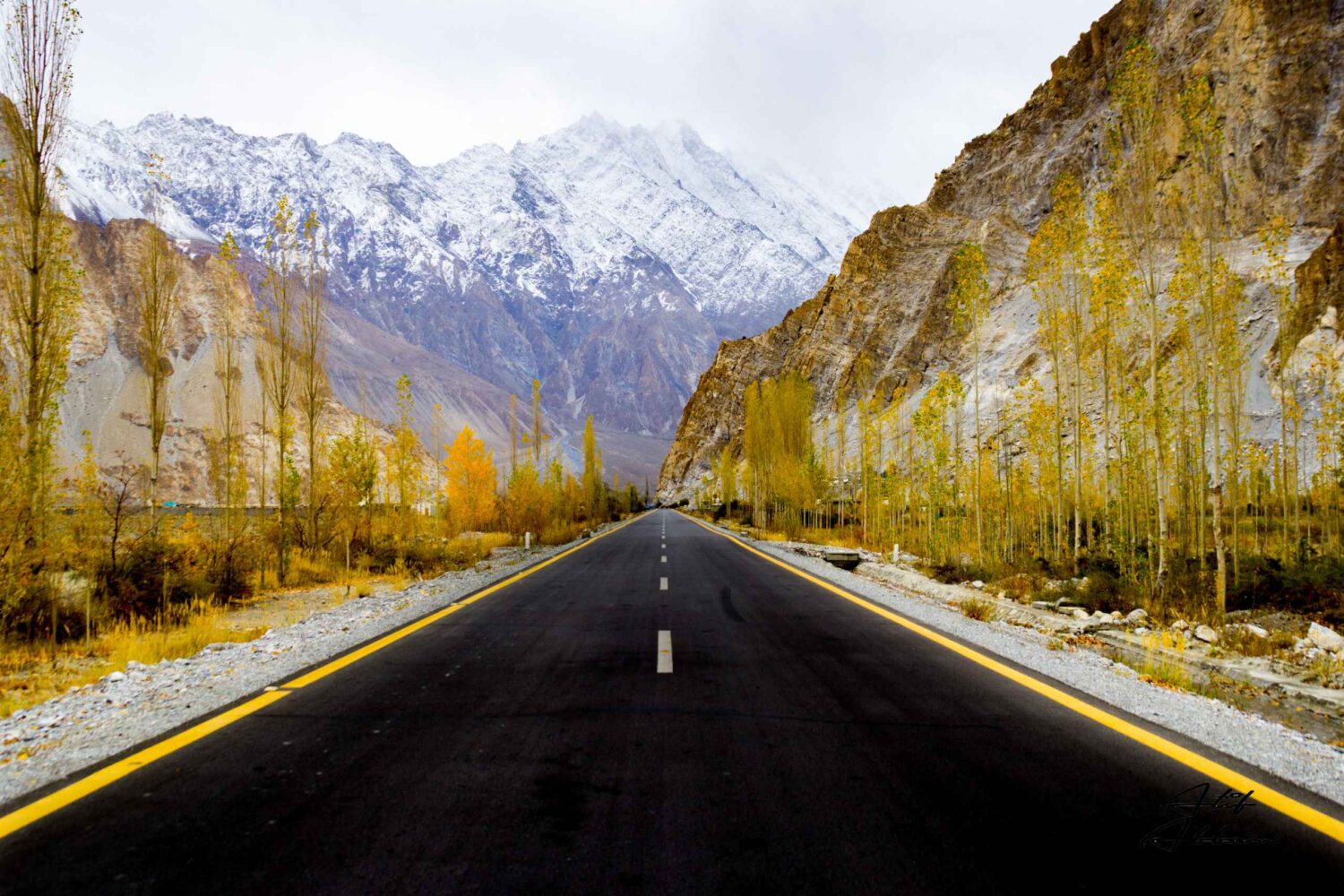 Hunza valley Autumn