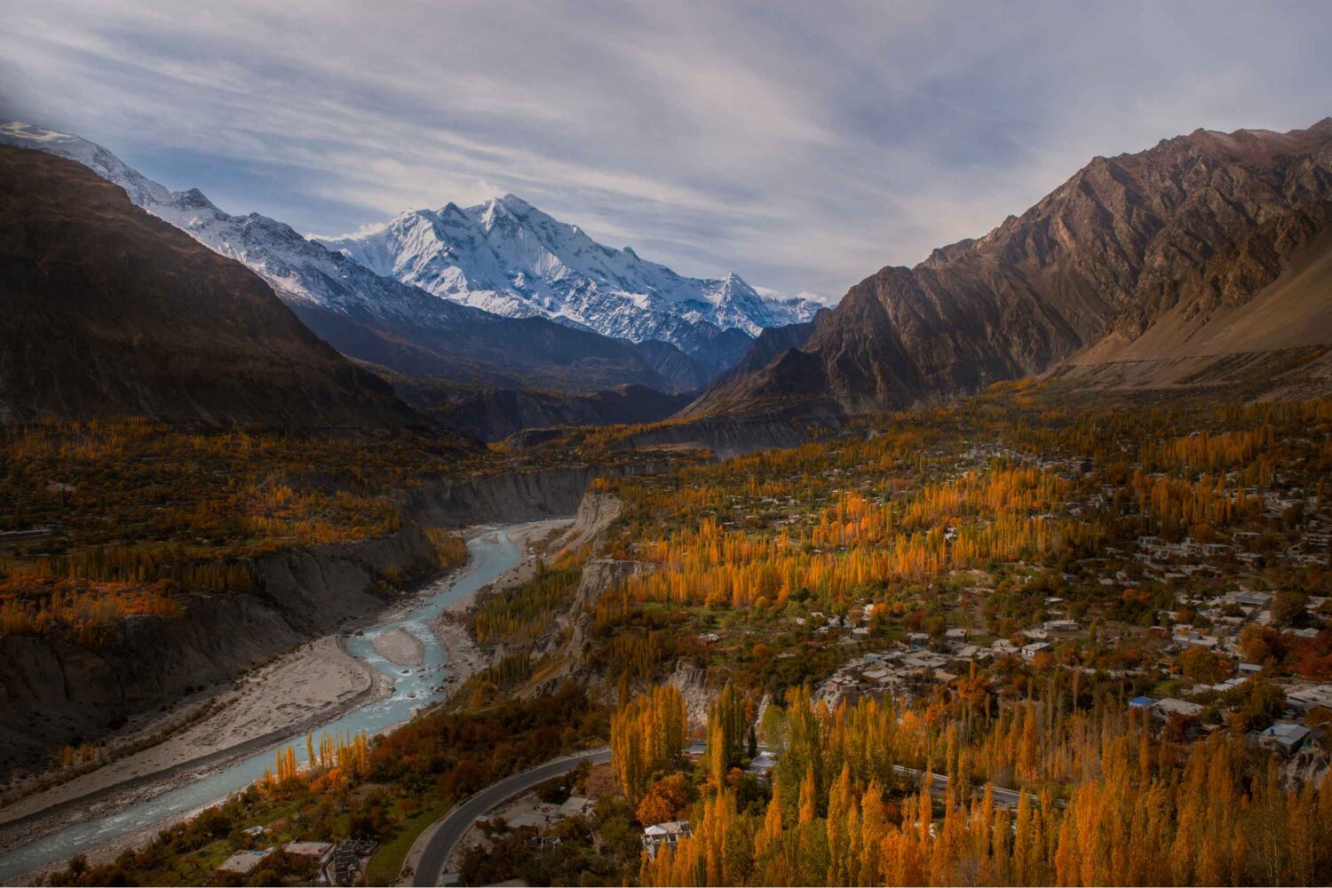 Hunza valley Autumn