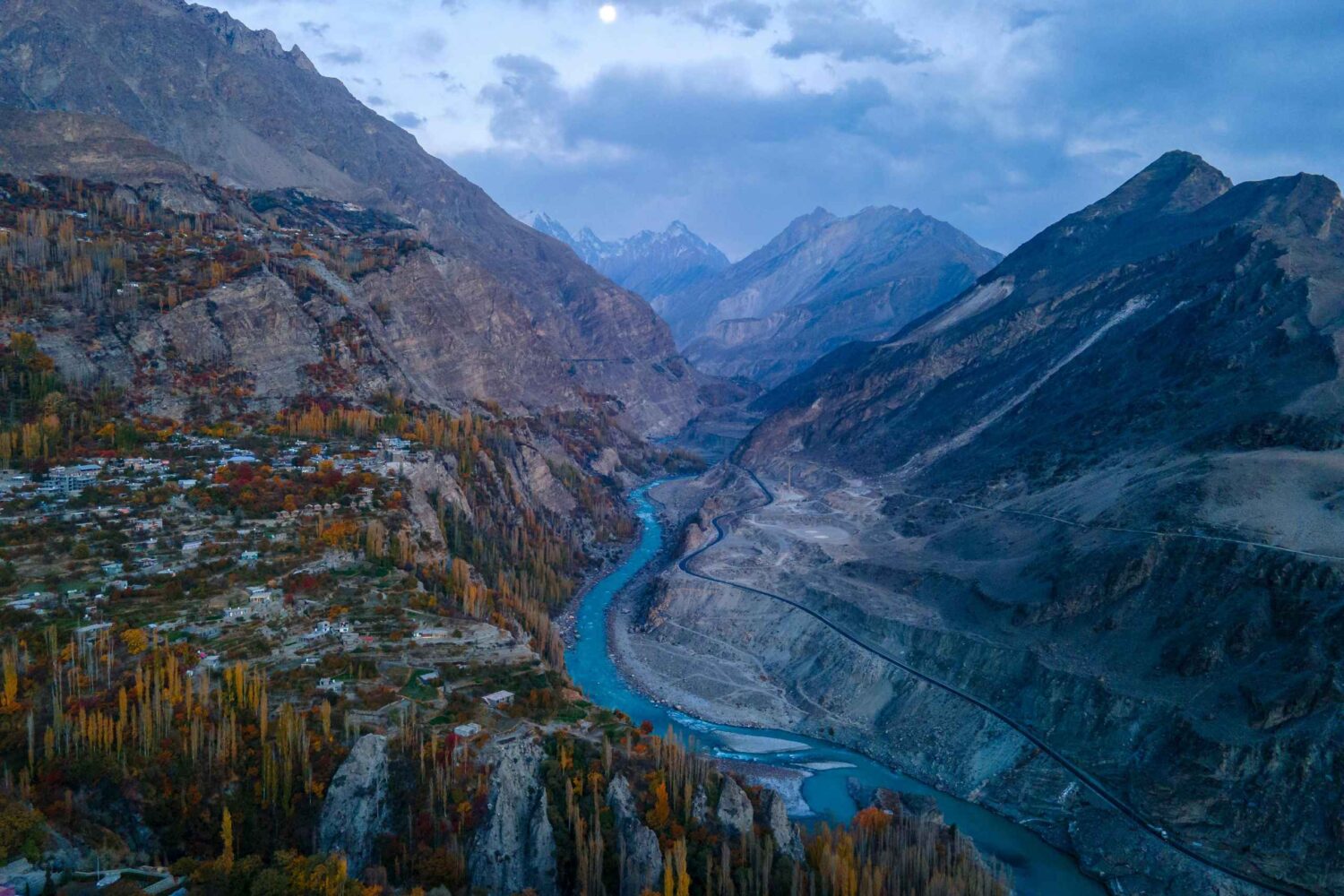 Autumn Hunza valley