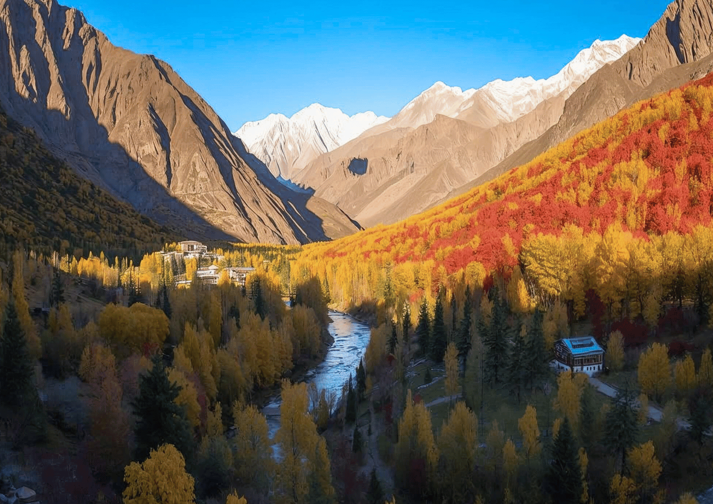 hunza valley Autumn tour